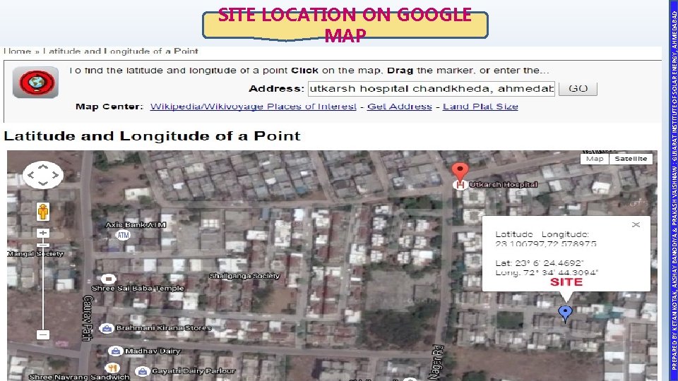 PREPARED BY KETAN KOTAK, AKSHAY BANODIYA & PRAKASH VAISHNAW : GUJARAT INSTITUTE OF SOLAR