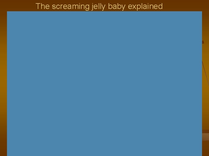 The screaming jelly baby explained 