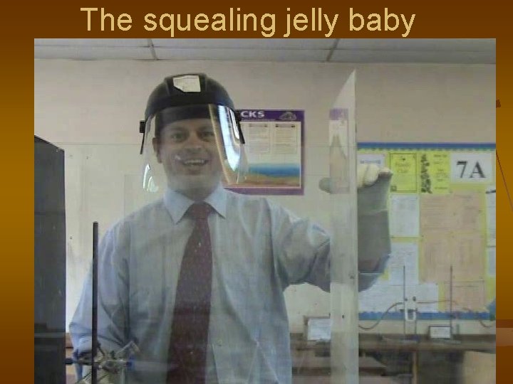 The squealing jelly baby 