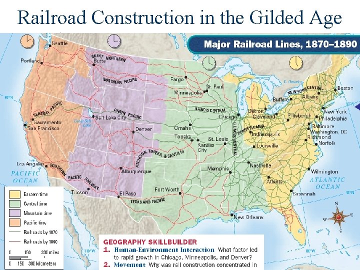 Railroad Construction in the Gilded Age 