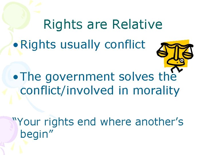 The Bill of Rights Chapter 19 and 20