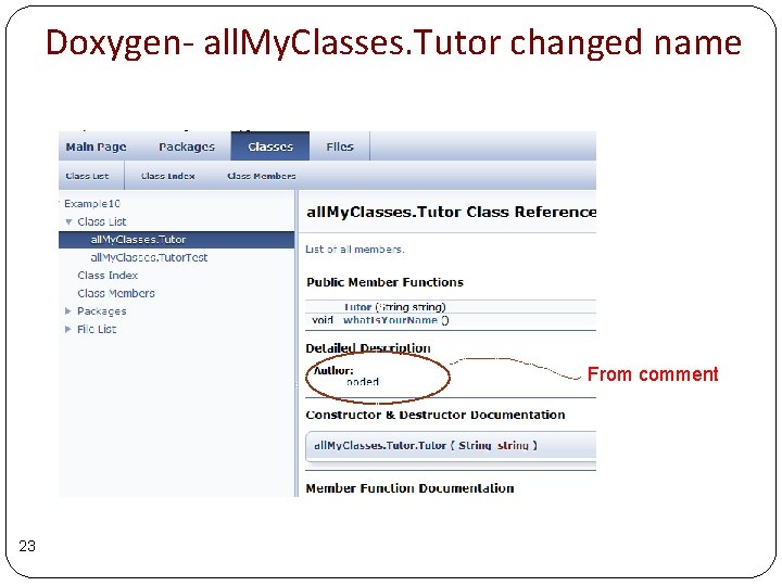 Doxygen- all. My. Classes. Tutor changed name From comment 23 Doxygen- all. My. Classes. Tutor changed name From comment 23