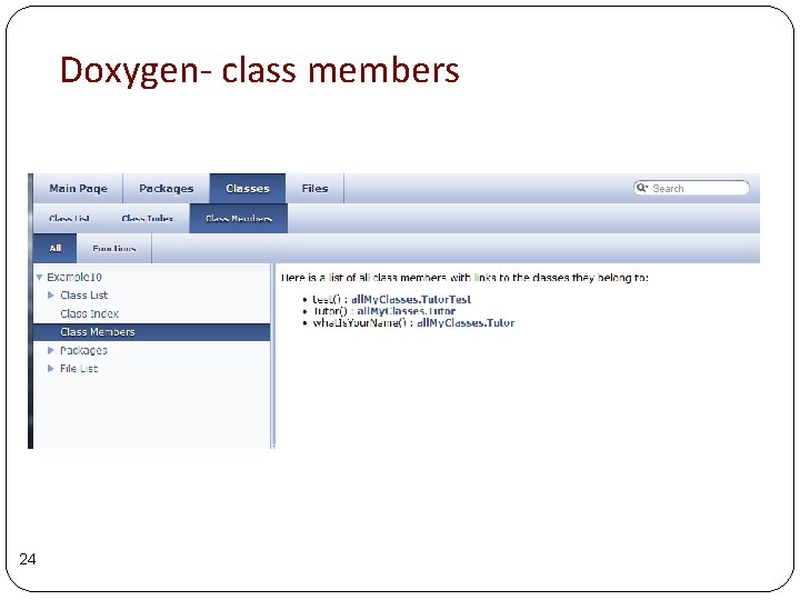 Introduction to Software Engineering Tools and Environments Session