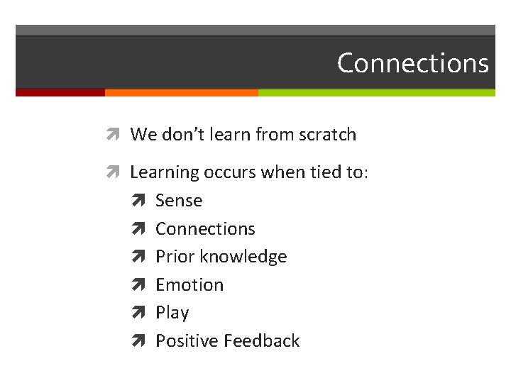 Learning and Memory What Teachers Need to Know