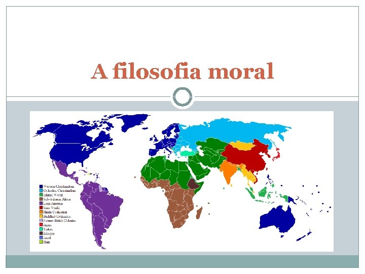 A filosofia moral 