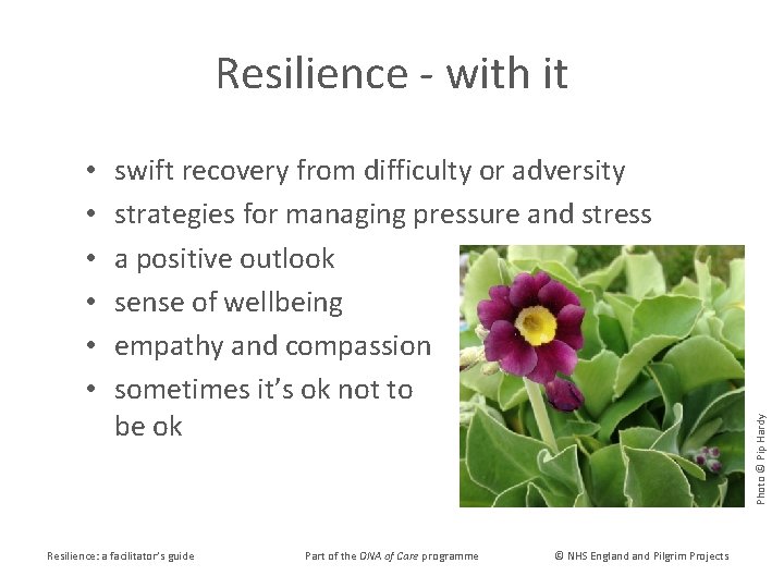  • • • swift recovery from difficulty or adversity strategies for managing pressure