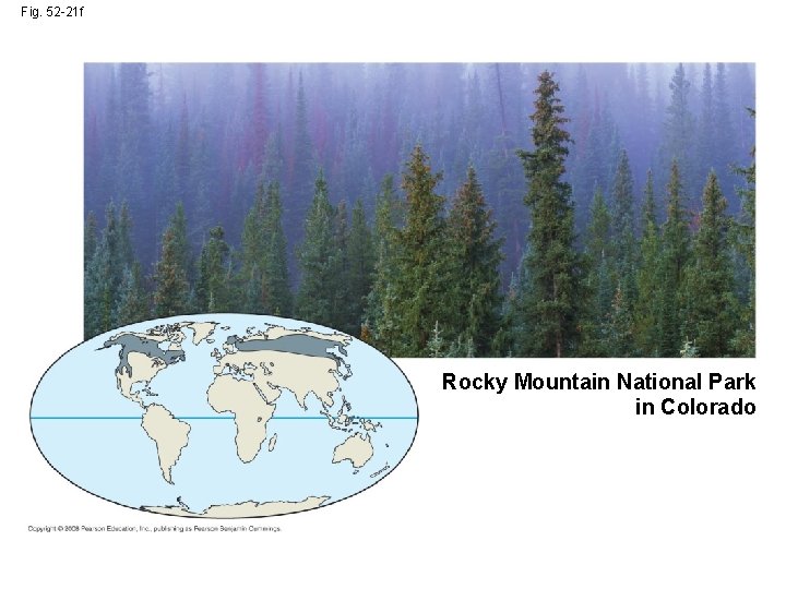 Fig. 52 -21 f Rocky Mountain National Park in Colorado 
