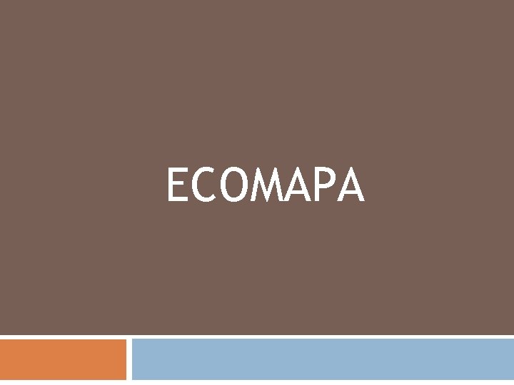 ECOMAPA 