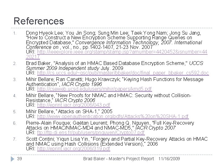References Dong Hyeok Lee; You Jin Song; Sung Min Lee; Taek Yong Nam; Jong