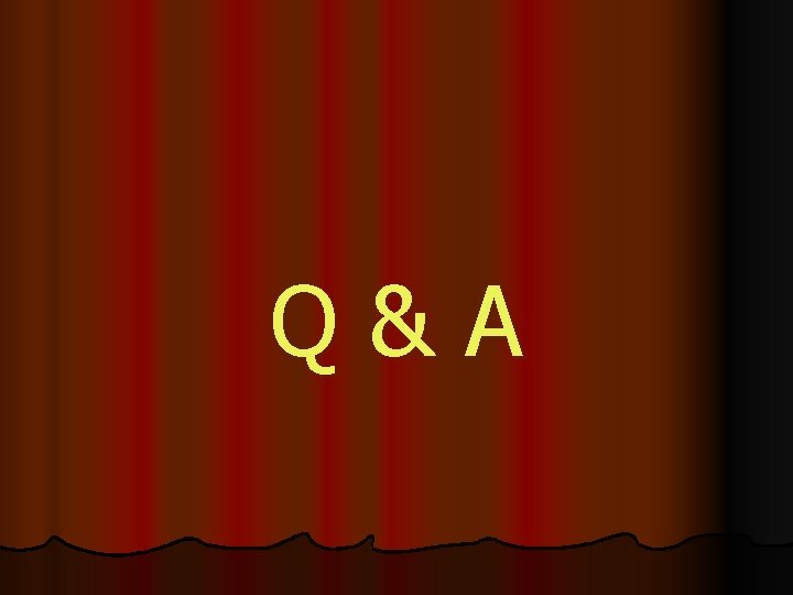 Q&A 