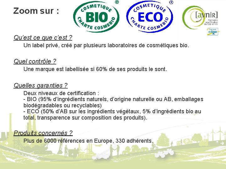 Zoom sur : Qu’est ce que c’est ? Un label privé, créé par plusieurs Zoom sur : Qu’est ce que c’est ? Un label privé, créé par plusieurs