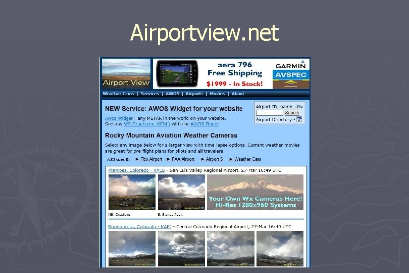 Airportview. net Copyright 1990 -2014 Colorado Pilots Association, All Rights Reserved 