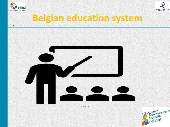 2 Belgian education system SAR 19 -20 2 2 Belgian education system SAR 19 -20 2
