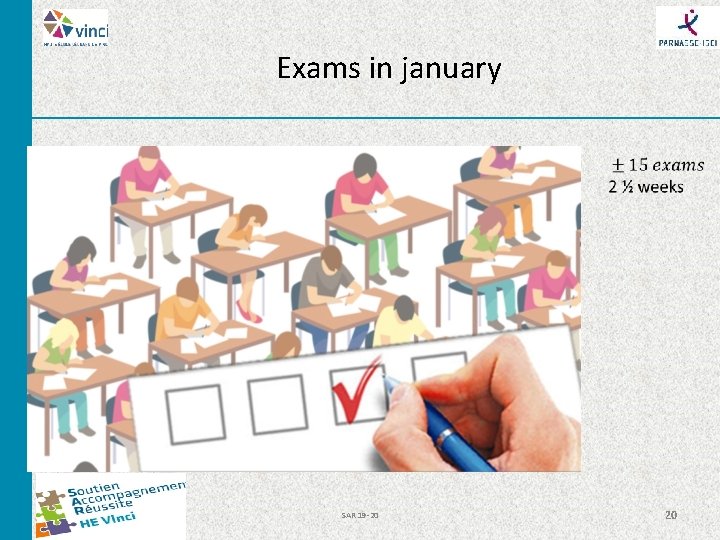 Exams in january SAR 19 -20 20 Exams in january SAR 19 -20 20