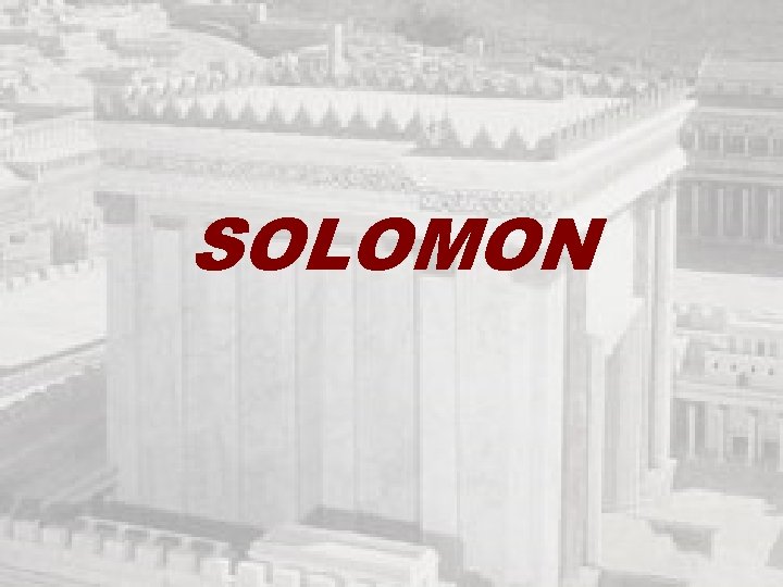 SOLOMON 