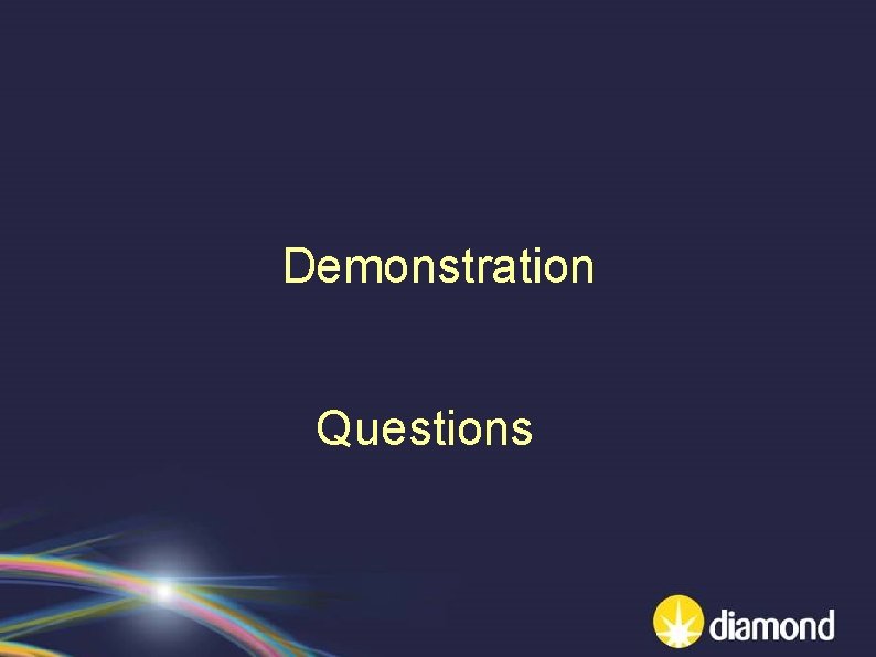Demonstration Questions 