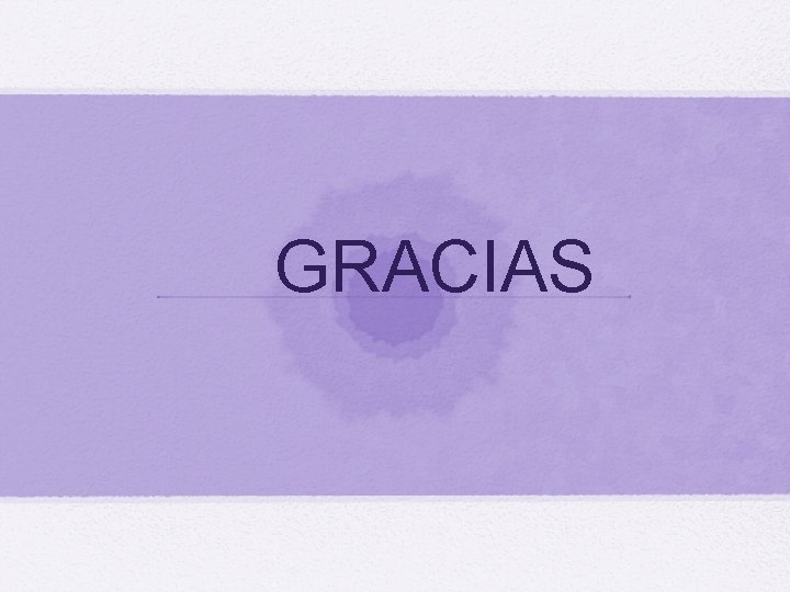 GRACIAS 