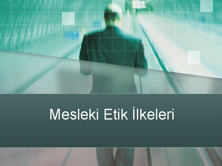 Mesleki Etik İlkeleri 