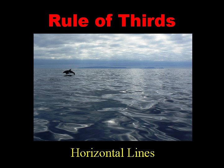 Rule of Thirds Horizontal Lines 