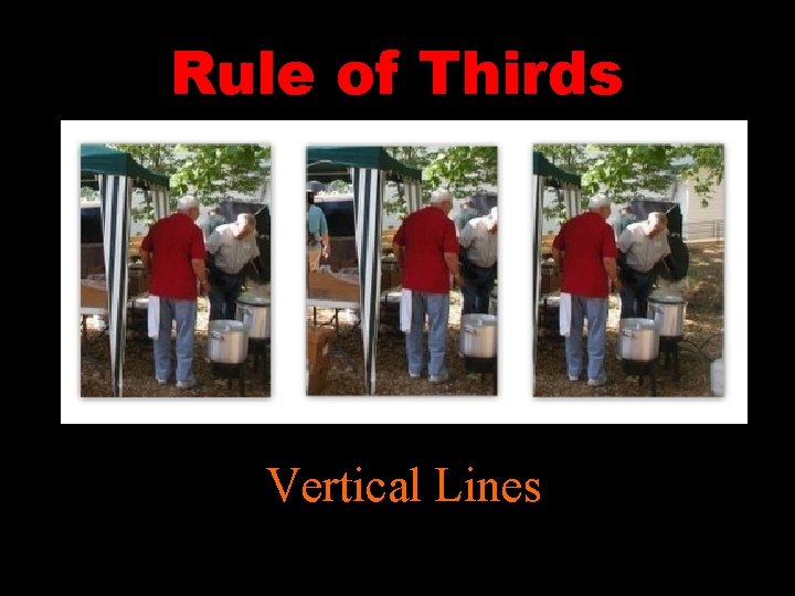 Rule of Thirds Vertical Lines 