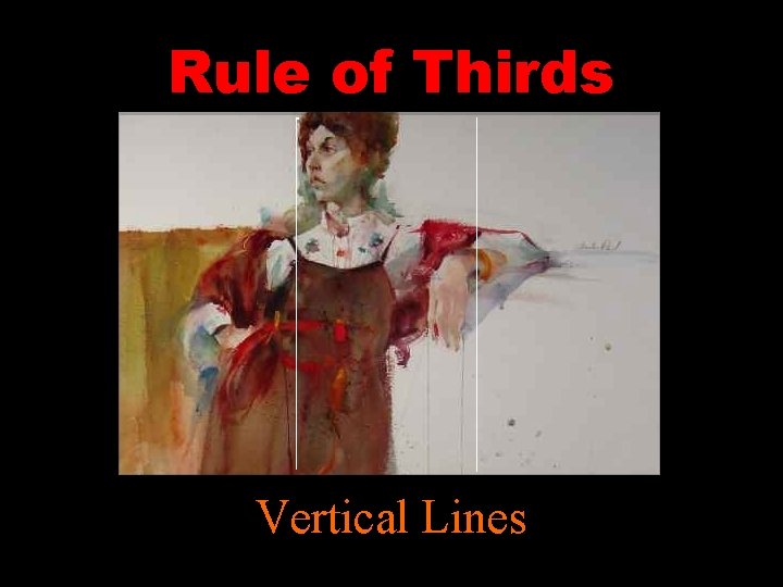 Rule of Thirds Vertical Lines 