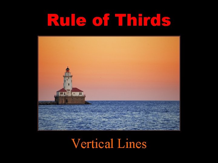 Rule of Thirds Vertical Lines 