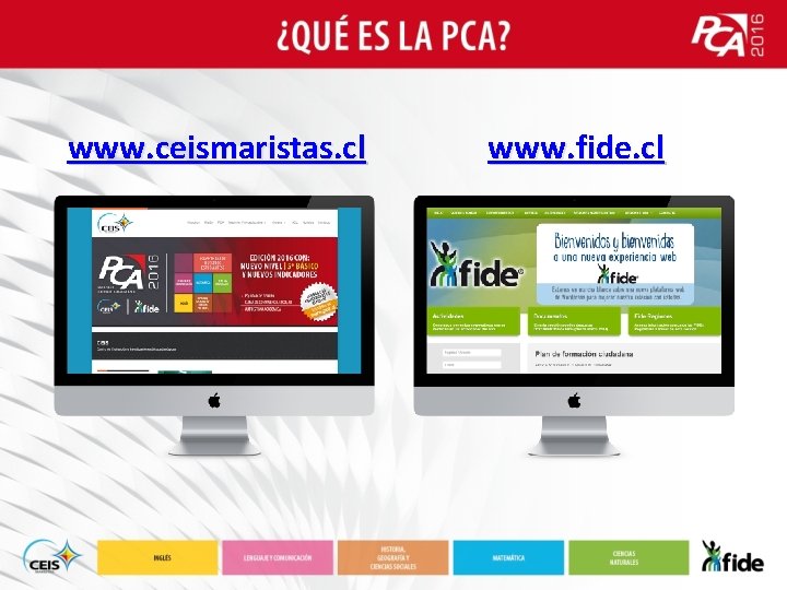 www. ceismaristas. cl www. fide. cl 