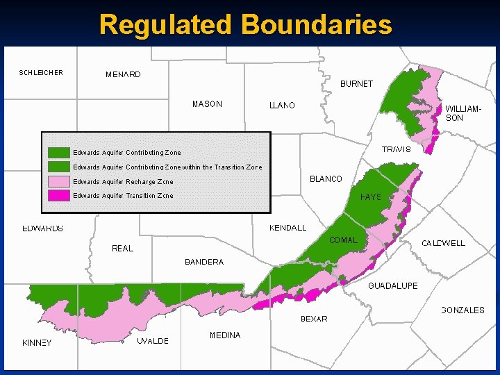 Regulated Boundaries 