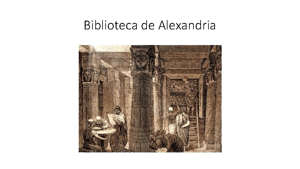 Biblioteca de Alexandria 