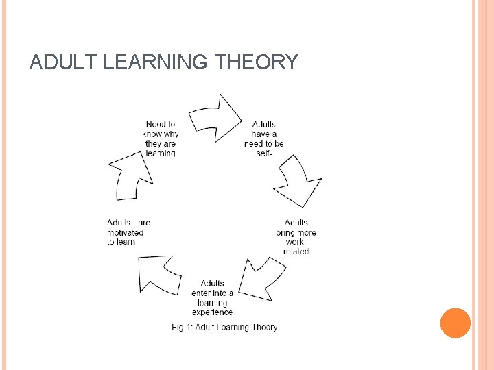 ADULT LEARNING THEORY 