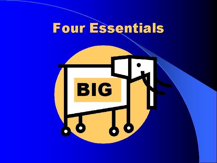 Four Essentials BIG 