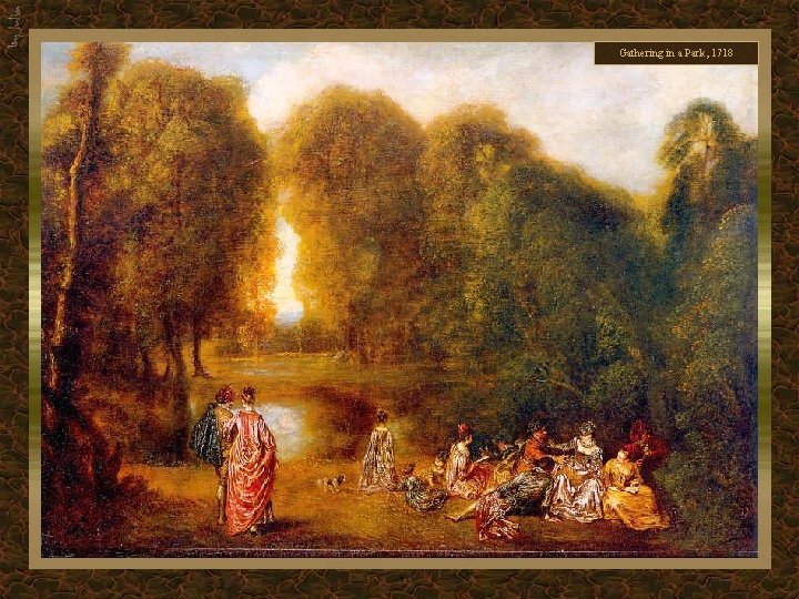 Gathering in a Park, 1718 