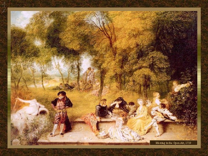 Meeting in the Open Air, 1719 