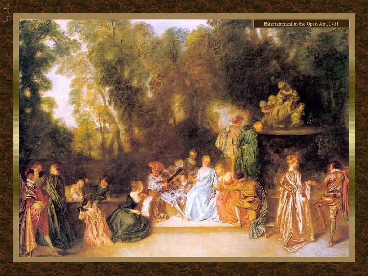 Entertainment in the Open Air, 1721 