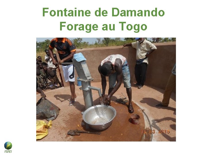 Fontaine de Damando Forage au Togo Fontaine de Damando Forage au Togo