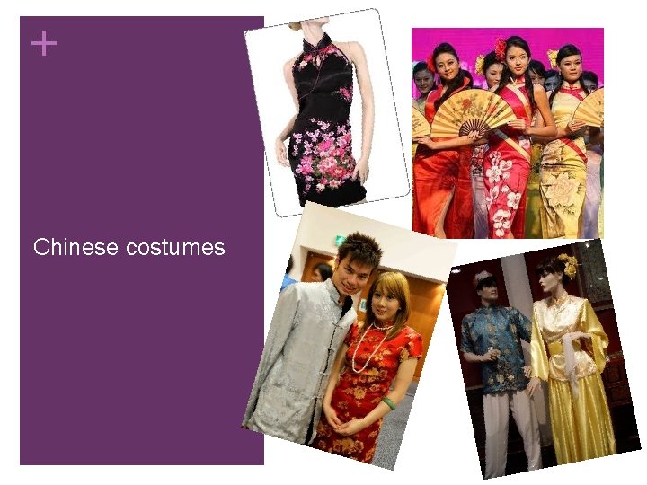 + Chinese costumes 