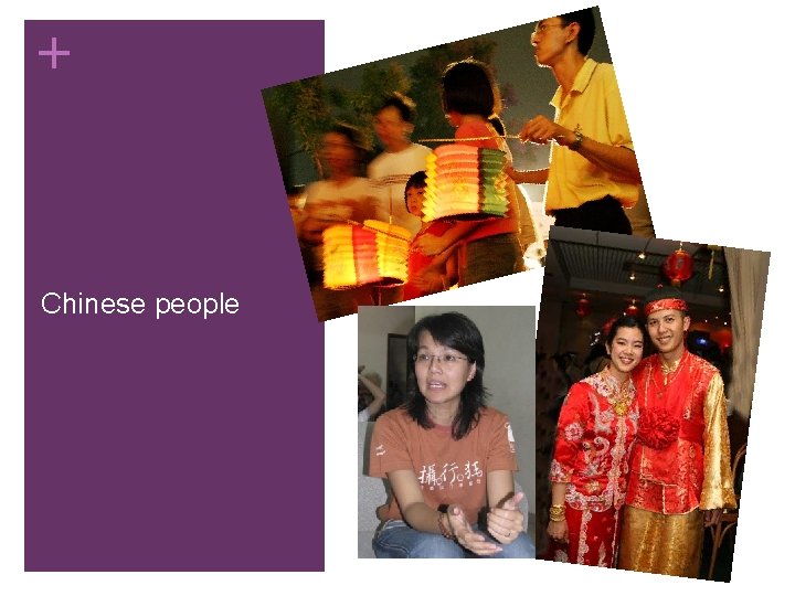 + Chinese people 