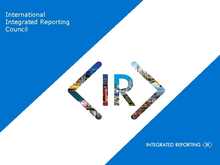 International Integrated Reporting Council International Integrated Reporting Council