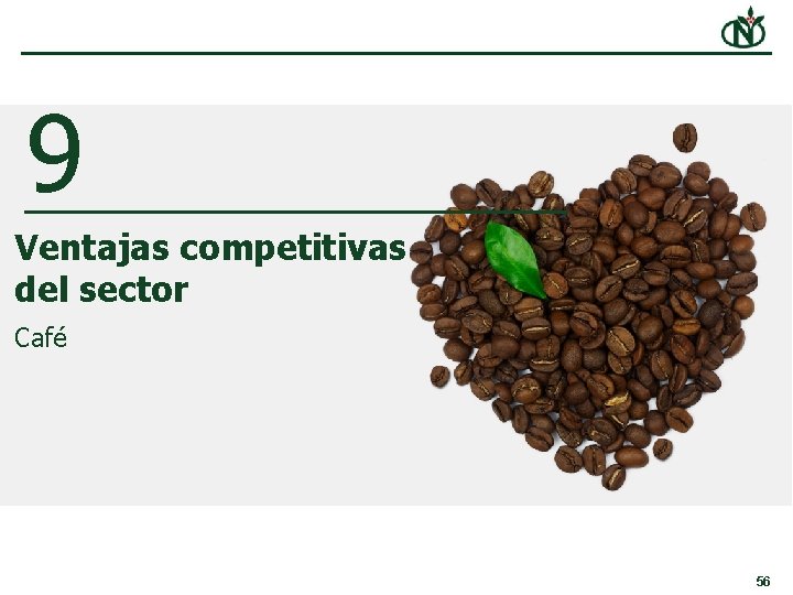 9 Ventajas competitivas del sector Café 56 