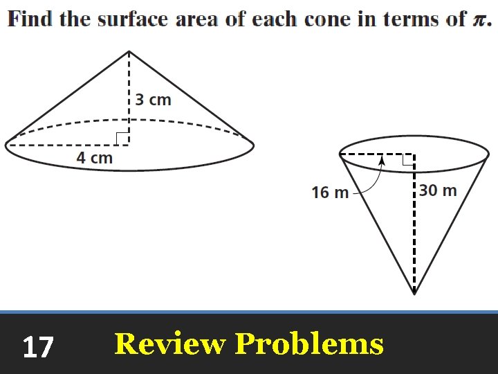 17 Review Problems 