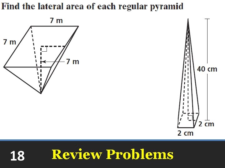 18 Review Problems 