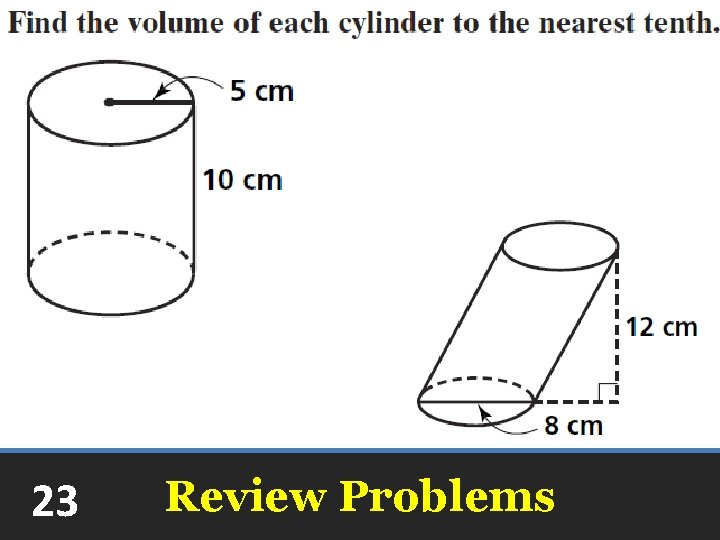 23 Review Problems 