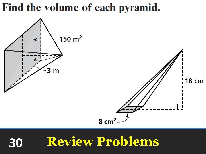 30 Review Problems 