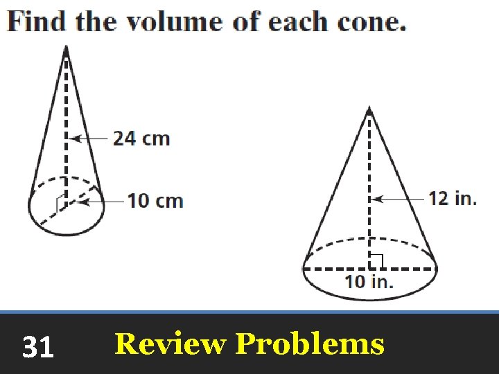 31 Review Problems 