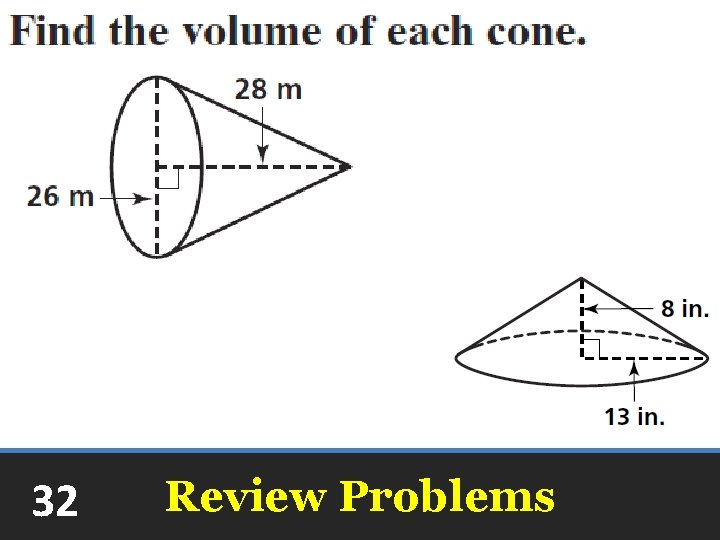 32 Review Problems 