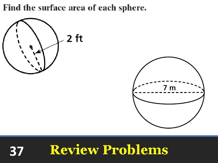 37 Review Problems 
