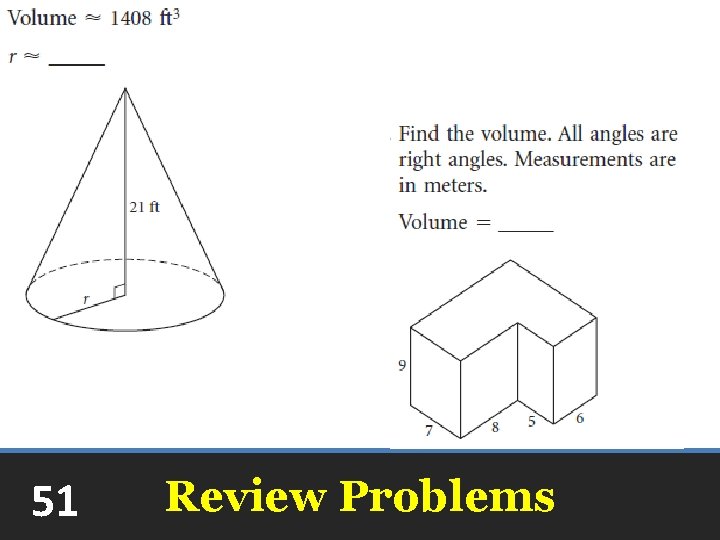 51 Review Problems 