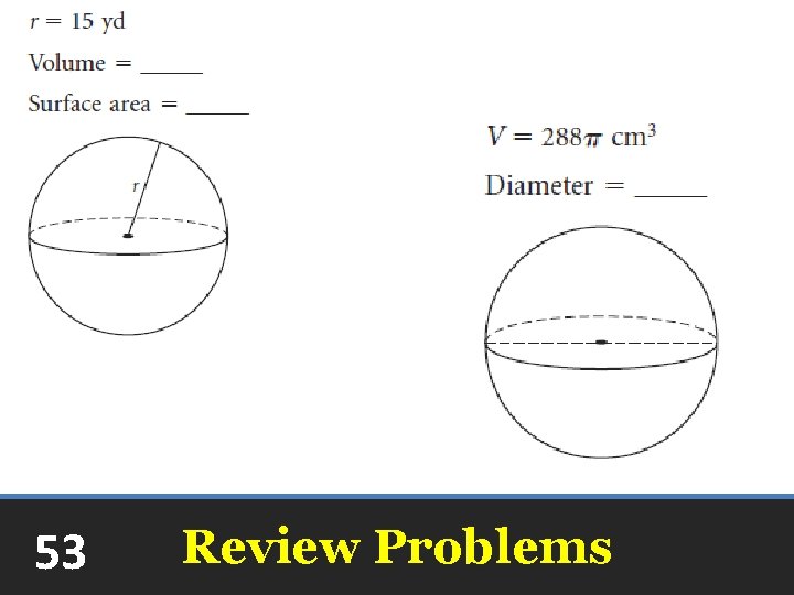 53 Review Problems 