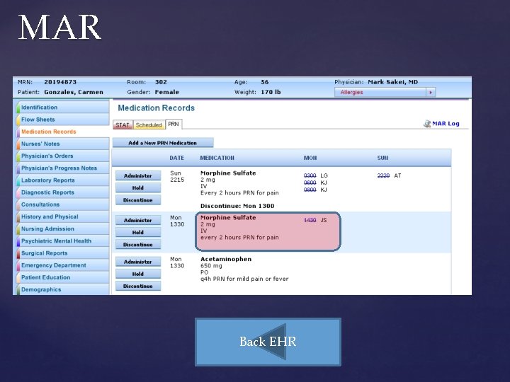 MAR Back EHR 