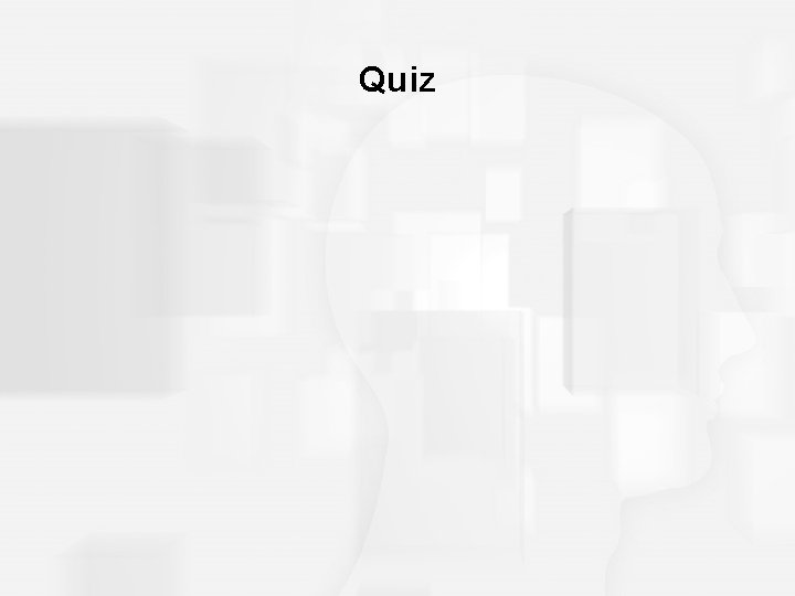 Quiz Quiz